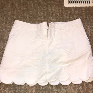 Lilly Pulitzer COLETTE SCALLOP HEM SKORT